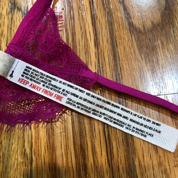 Free people magenta thong - Picture 5 of 11